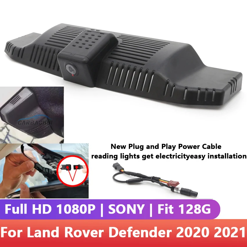 Dash Cam Car Dvr Per Land Rover Defender 110 Per Land Rover Defender 90 2019 2020 2021 2022 2023 Videocamera Per Videoregistratore Wifi