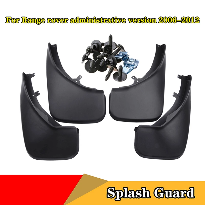 Parafanghi Kit Parafango Ruota Paraspruzzi Paraspruzzi Adatti Per Land Rover Range Rover L322 2006 - 2013 Accessori Auto 4 Pezzi