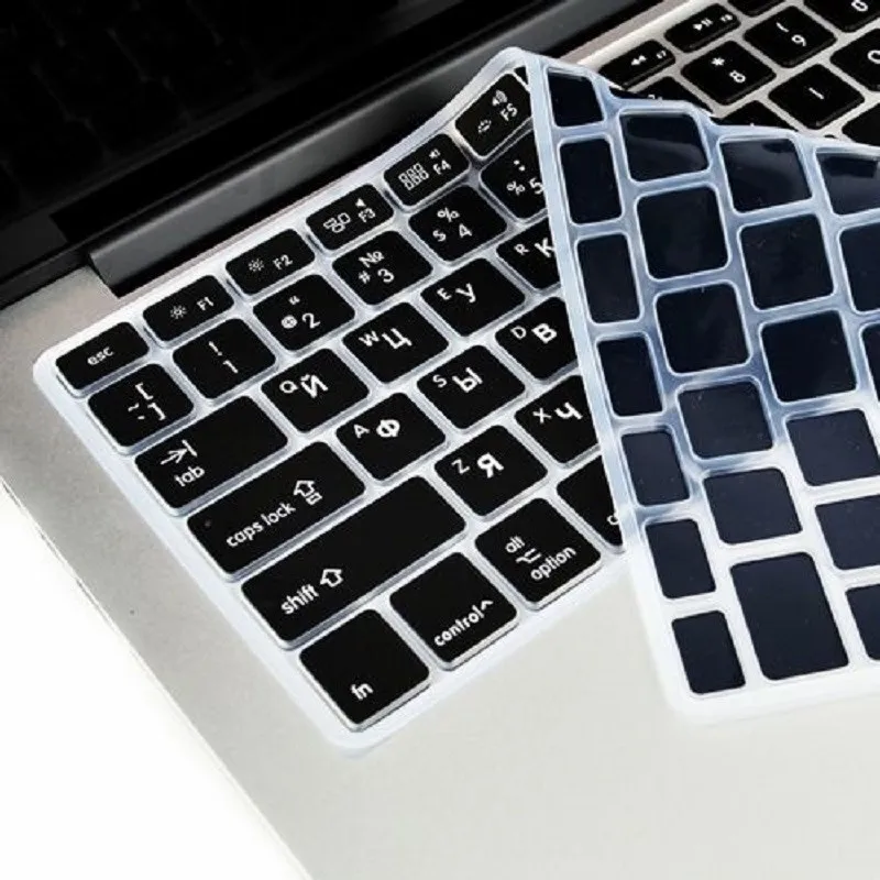 Layout Ue Usa Per Macbook Pro 13 15 Retina 2015 A1398 A1502 Cover Tastiera Russa Silicone Per Macbook Retina 13 15 Skin Tastiera
