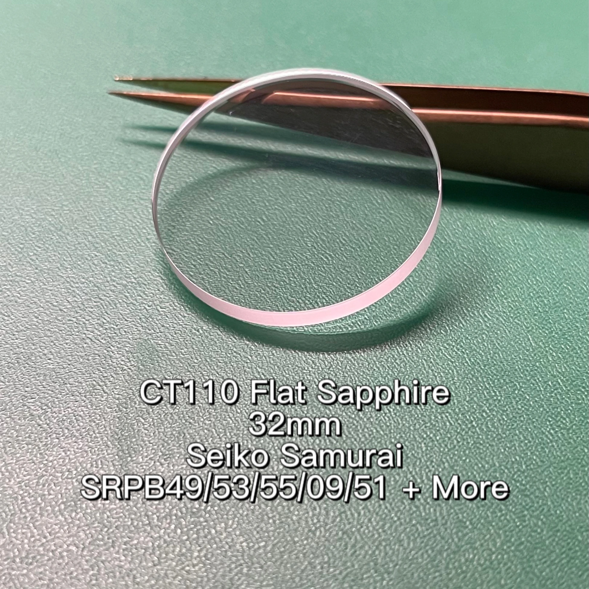 Ct110-Cristallo Zaffiro Piatto-Samurai Seiko