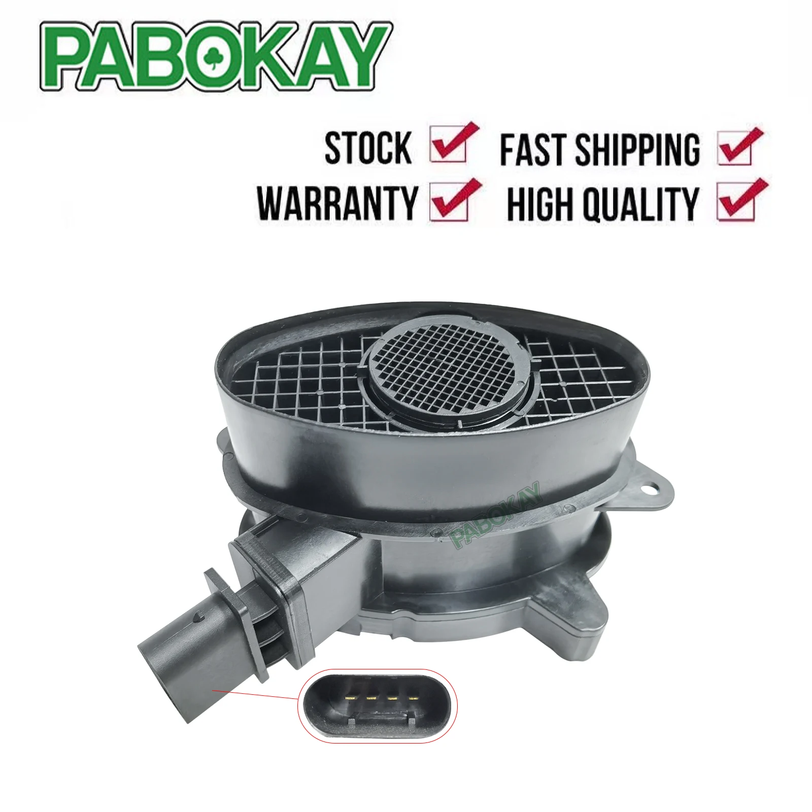 4 Pin Per Bmw 118D Misuratore Di Portata D'Aria Sensore Maf 0928400529 0928400504 13627788744 7.18221.04.0 718221040
