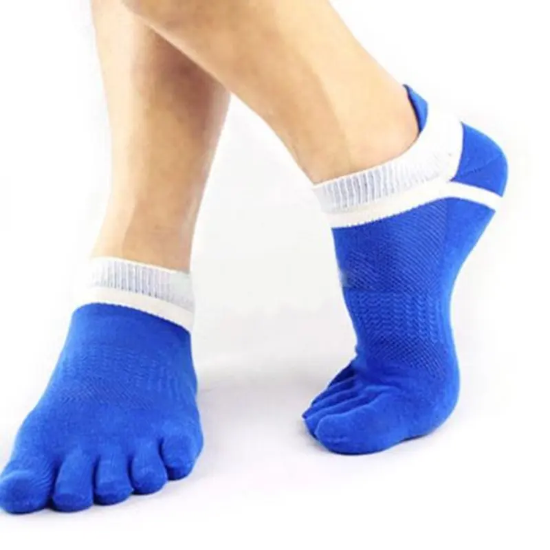 Breathable Men Socks Sports Ideal For Five 5 Finger Toe Shoes Sale Solid Colors Socks Mens Calcetines Sport Socks Sox  Eu 38-44