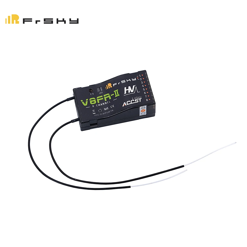 Versione Di Hv Del Ricevitore Di V8Fr-Ii 2.4G 8Ch Di Modo Di Accst V8 D8 Di Frsky 2.4Ghz Compatibile Con Il Regolatore Della Radio Del Ponticello Di M