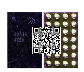 Ic 8081A 28 Pin Per Samsung Note 4 Note4 Baseband Power Charger Ricarica Ic