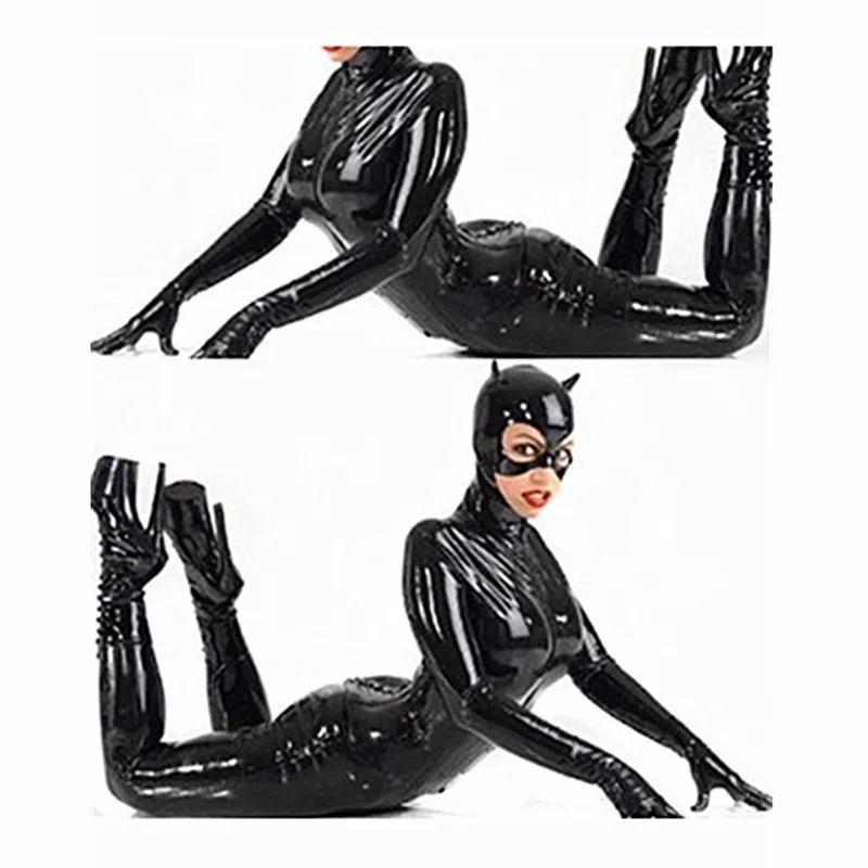 Sexy Foot-Closed Masked Cosplay Cat Girl One-Piece Bar Ds Pole Dancing Stage Costume Nightclub Uniform