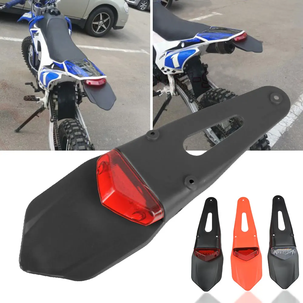 Dirt Bike Parafango Posteriore Led Stop Fanale Posteriore Posteriore Per Yamaha Tw125 Tw 125 Tw200 Tw 200 Tw225 Tw 225 Tw 125 200 225 1999 2000-2017