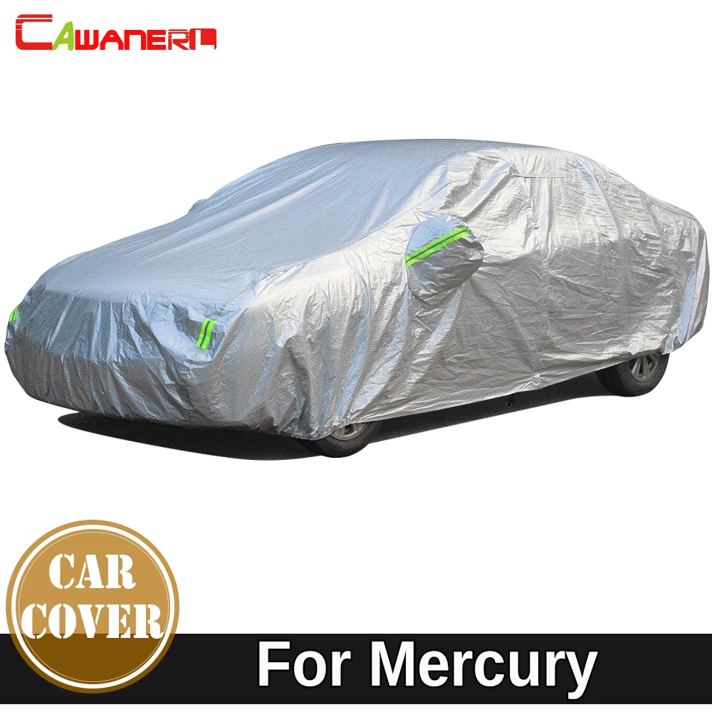 Cawanerl Per Mercury Tracer Mountaineer Cougar Cougar Milan Addensare Cotone Copertura Auto Anti-Uv Del Sole Ombra Neve Pioggia Resistente Copertura