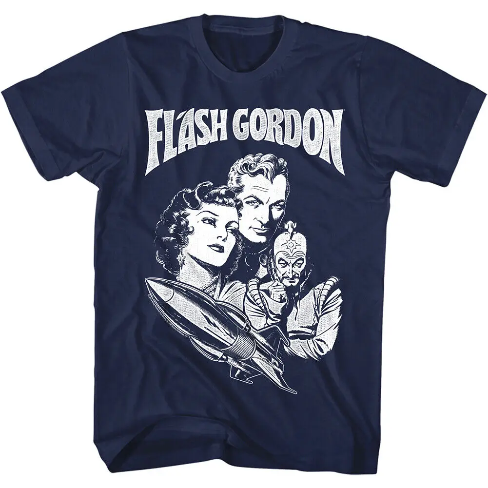 Flash Gordon Dale Arden Maglietta Da Uomo Ming Personaggi Fumetti Hero Adventure