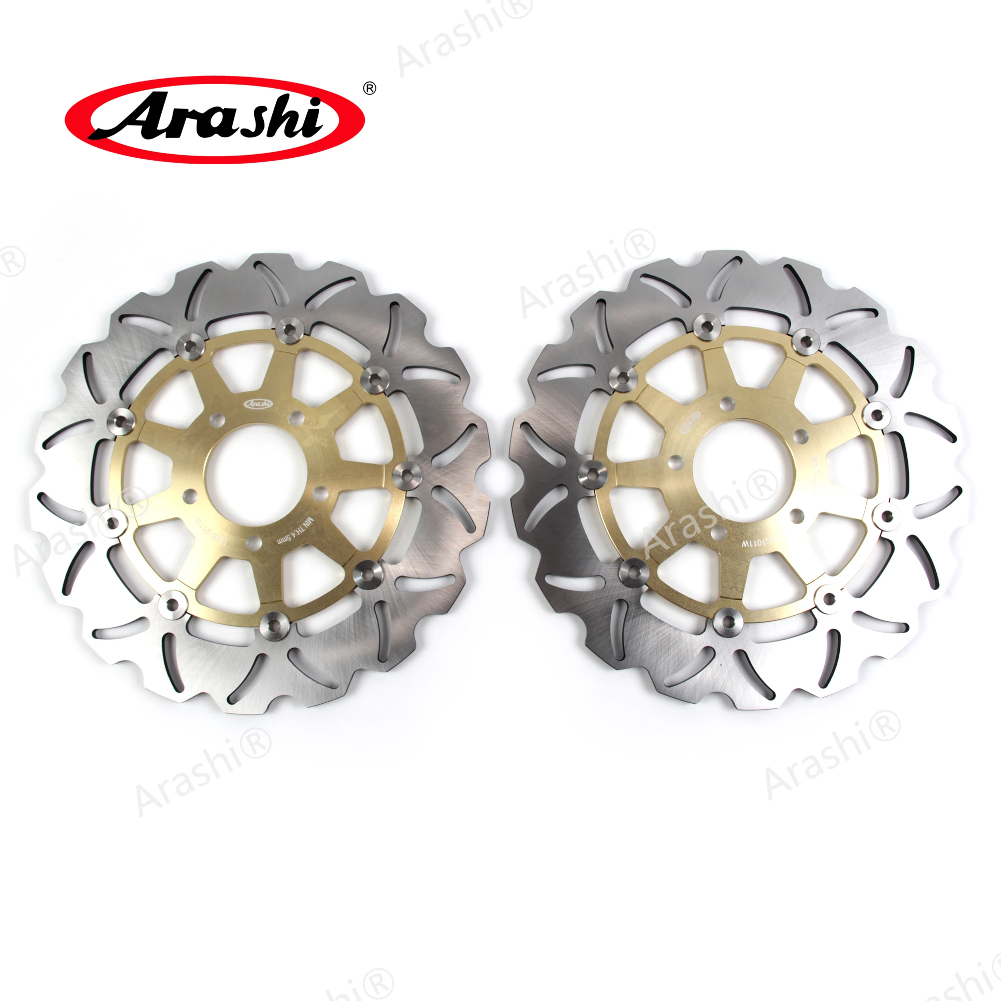 Arashi Per Suzuki Sv1000 2003-2007 Rotori Freno Anteriore Cnc Disco Freno Sv Svs 1000 2003 2004 2005 2006 2007 Svs1000 Sv-1000