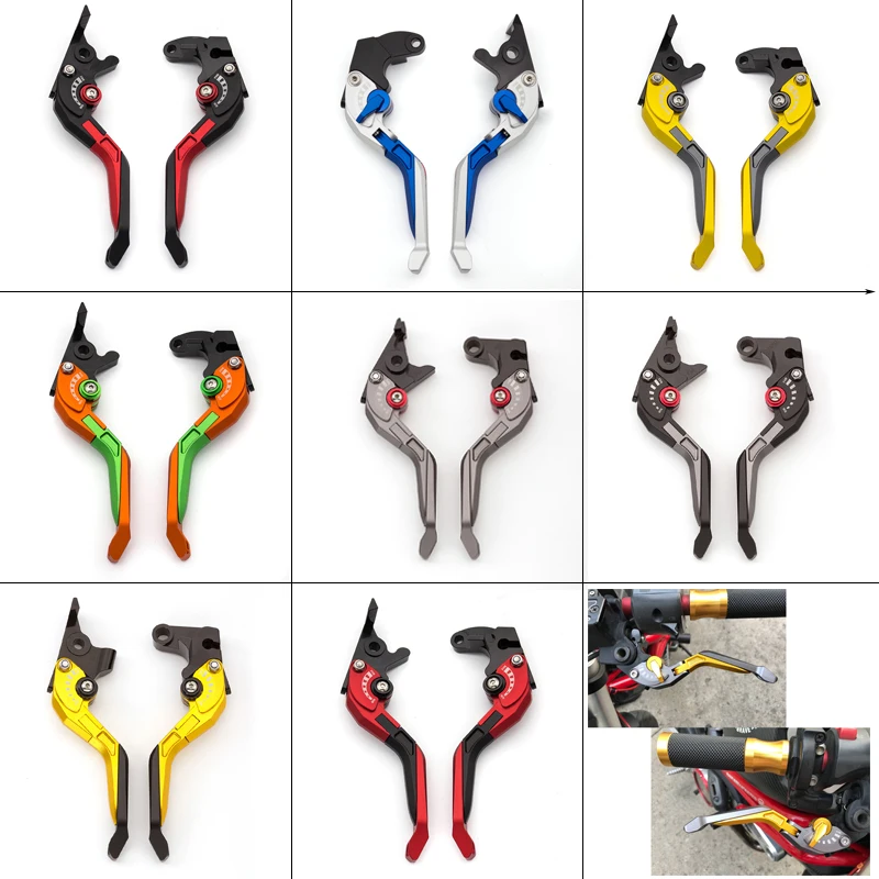 Leve Freno Estensibili Pieghevoli Per Moto 3D Per Suzuki Sv1000 Sv1000S Sv 1000 Gsf 1200 Bandit Bandit 1200 2003-2007