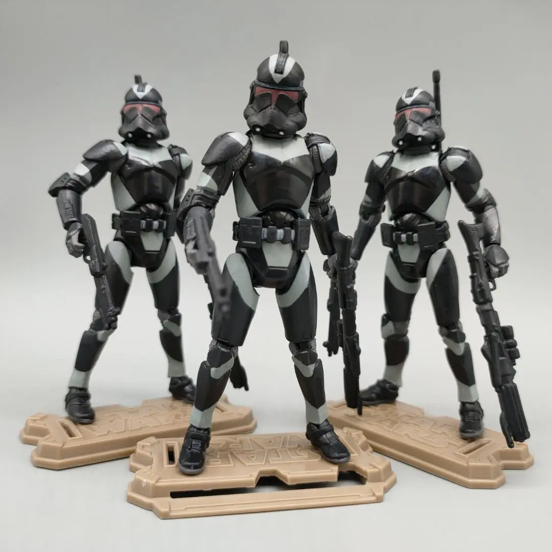 Star Wars Action Figure Shadow Trooper Giunti Mobili Da 3.75 Pollici Modello Ornamenti Giocattoli Regali Per Bambini