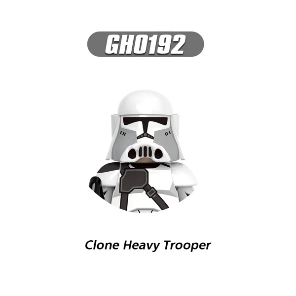 Presell G0125 Heavy Assault Trooper Building Blocks Shadow Scout Troopers Commander Bricks Commander Bacara Figure Toys