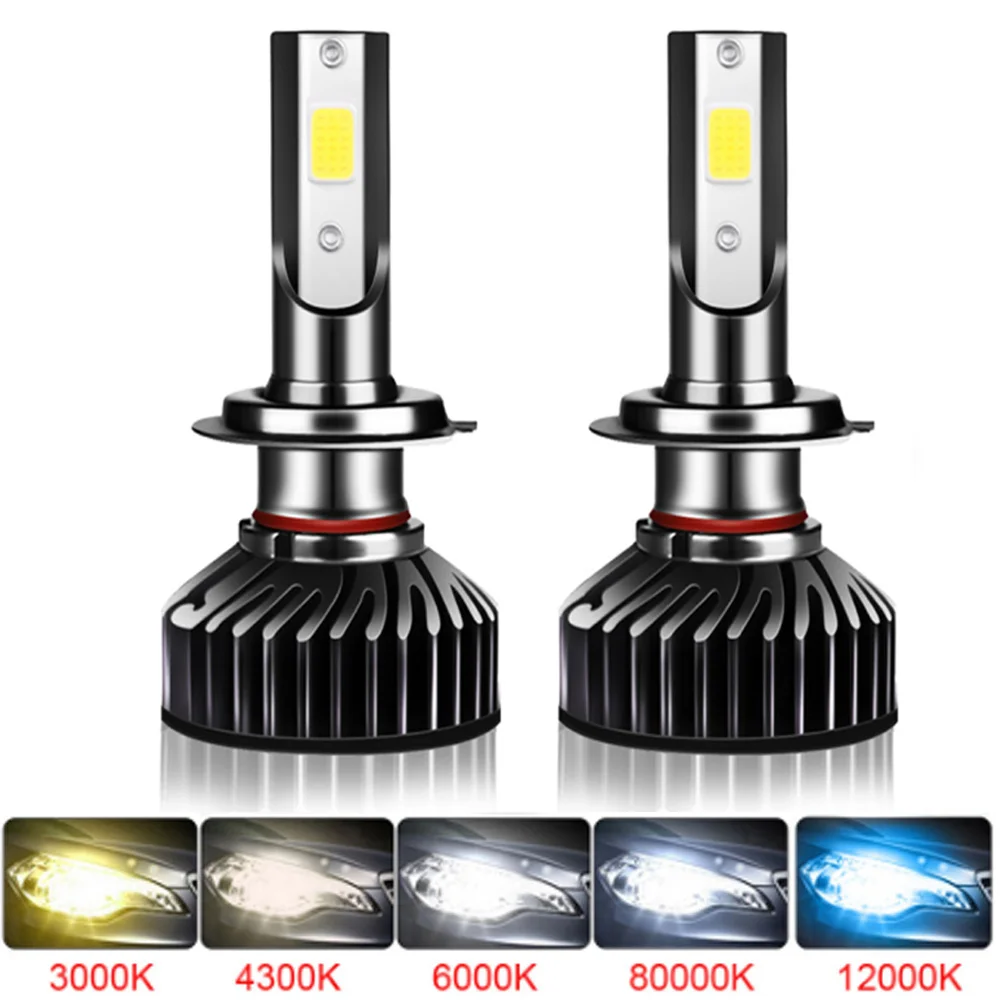 Nuovo Led H4 16000Lm Car Led H1 H7 H11 Lampadina Moto 12V Auto H4 Led Faro Moto H7 Hb3 Hb4 9005 9006 H8 H11 H3 Fendinebbia