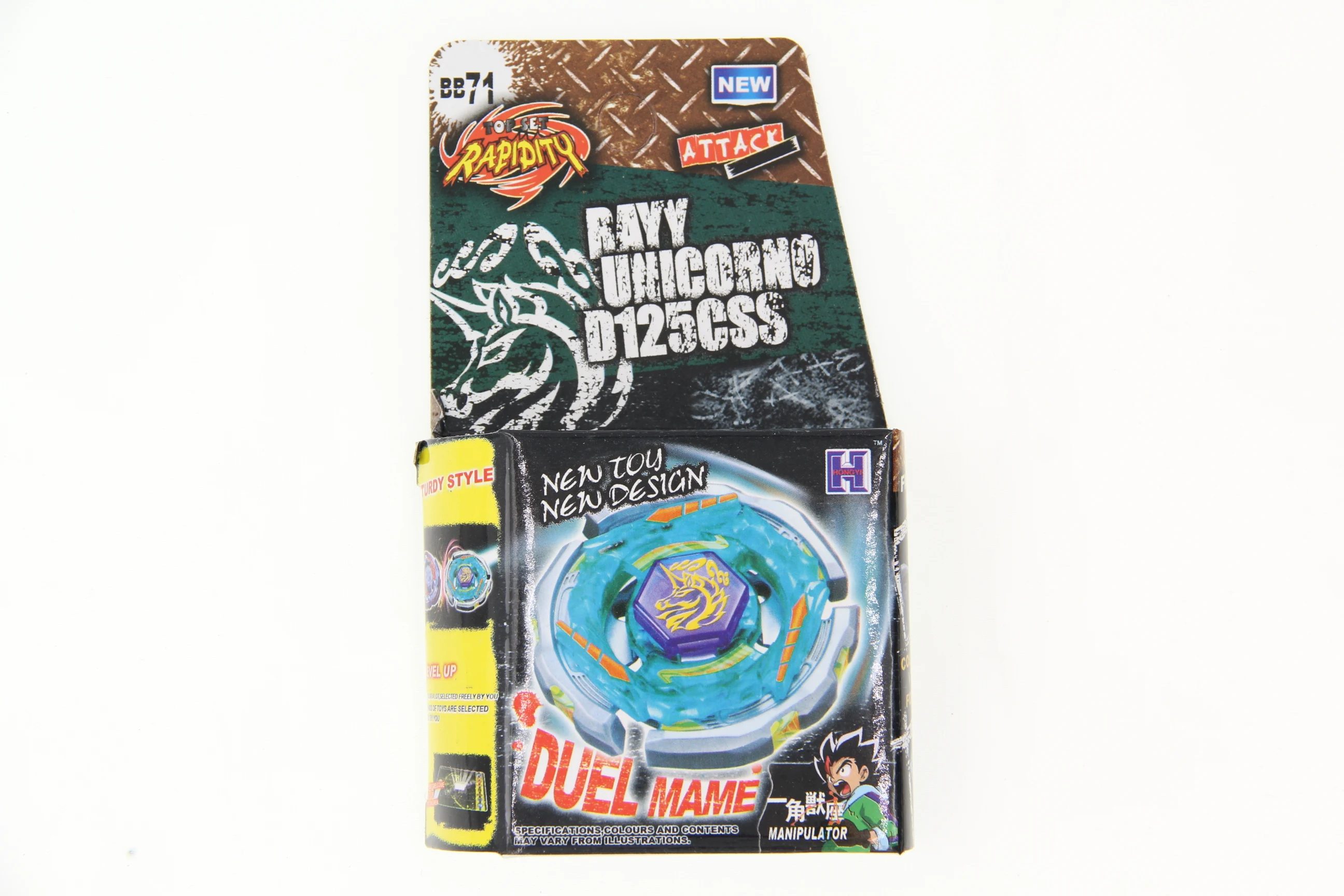 B-X Toupie Burst Beyblade Trottola Metallo Fusione Toupie Unicorno Attaccante D125Cs Bb-71 Dropshipping