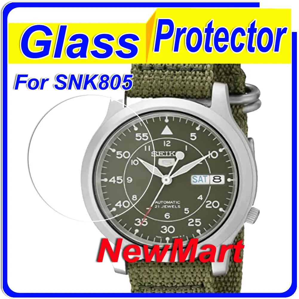 3 Pezzi Di Protezione In Vetro Per Snk805 Snkl79 Snk795 Snk789 Snk793 Snk809 Snk807 Snke51 Snk11 Snk619 9H Protezione Temperata Per Seiko