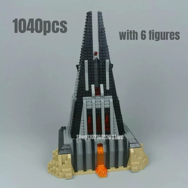 1040Pcs Darth Castle Building Blocks Fit 75251 Brick Toy Gift Boy