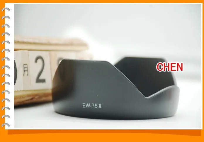 Camera Lens Hood Ombra Ew-75Ii Per Canon Ef 20Mm F/2.8 Usm 20-35Mm F/2.8L 72Mm Filo Ew-75Ii