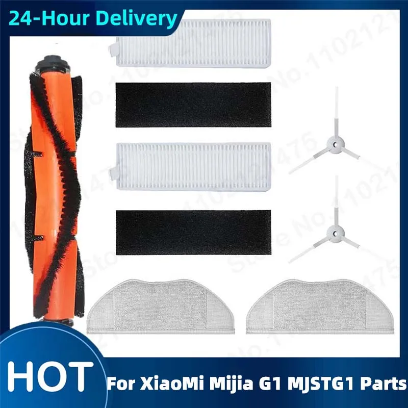 Per Xiaomi Mi Robot Vacuum-Mop Essential Mijia G1 Mjstg Spazzola Principale Filtro Hepa Accessori In Tessuto Straccio Robot Aspirapolvere-Mop Cleaner 