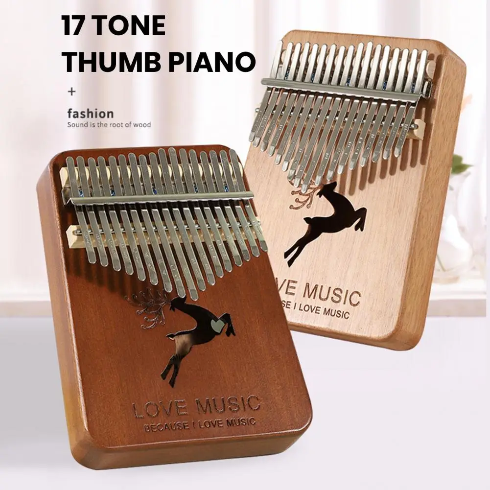 Strumento Musicale Portatile Per Pianoforte A Pollice 17 Tasti Pianoforte Professionale Di Dimensioni Compatte Per Pianoforte A Dito Per Bambini Princ