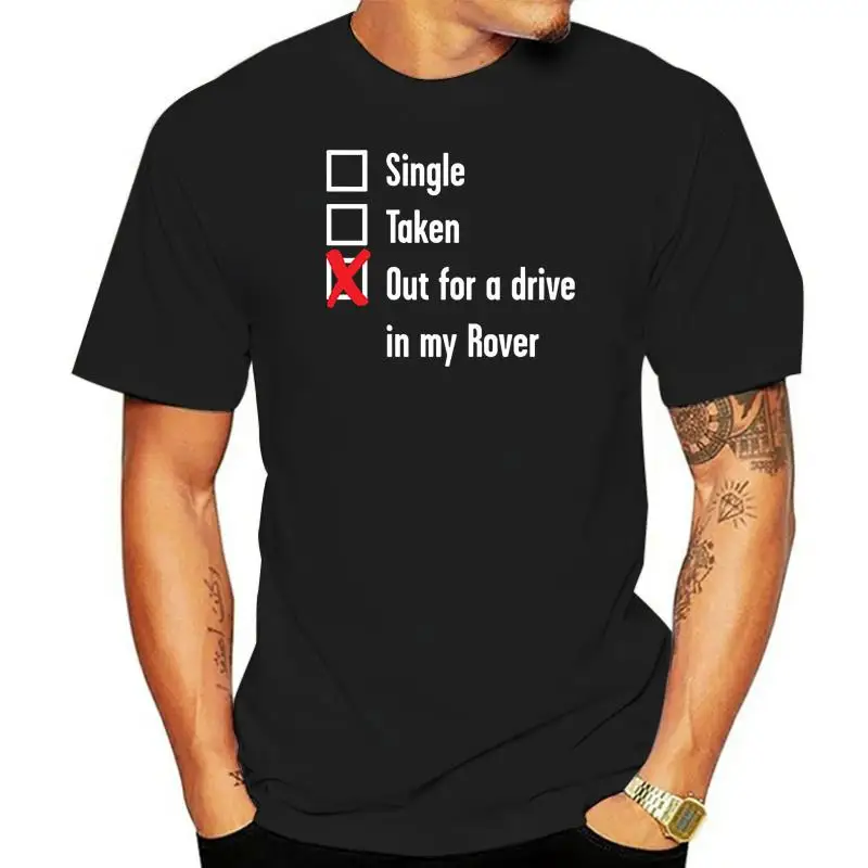 Mens Single Take Out For A Drive In My Rover T Shirt 75 Sd1 800 P6 600 12 P4 Popolare Tee Shirt