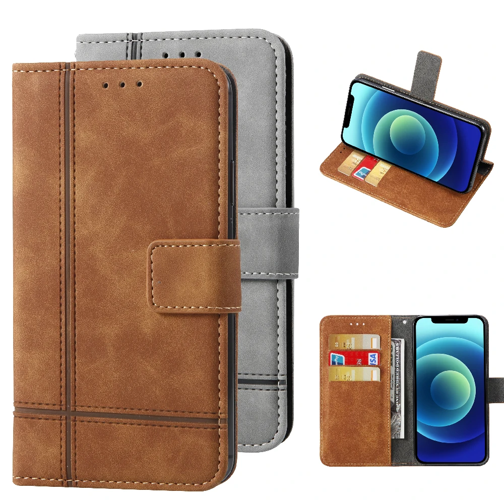 Per Microsoft Lumia 650 640 950 Xl 550 535 540 430 Dual Sim Pu Con Custodia Per Telefono Con Slot Per Schede