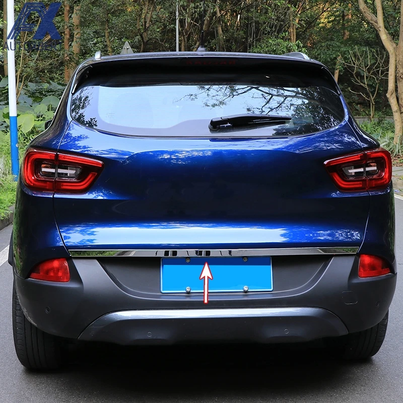 Per Renault Kadjar 2016 2017 2018 19 Baule Posteriore Coperchio Portellone Posteriore Rivestimento Cromato Coperchio Porta Portellone Posteriore Modan