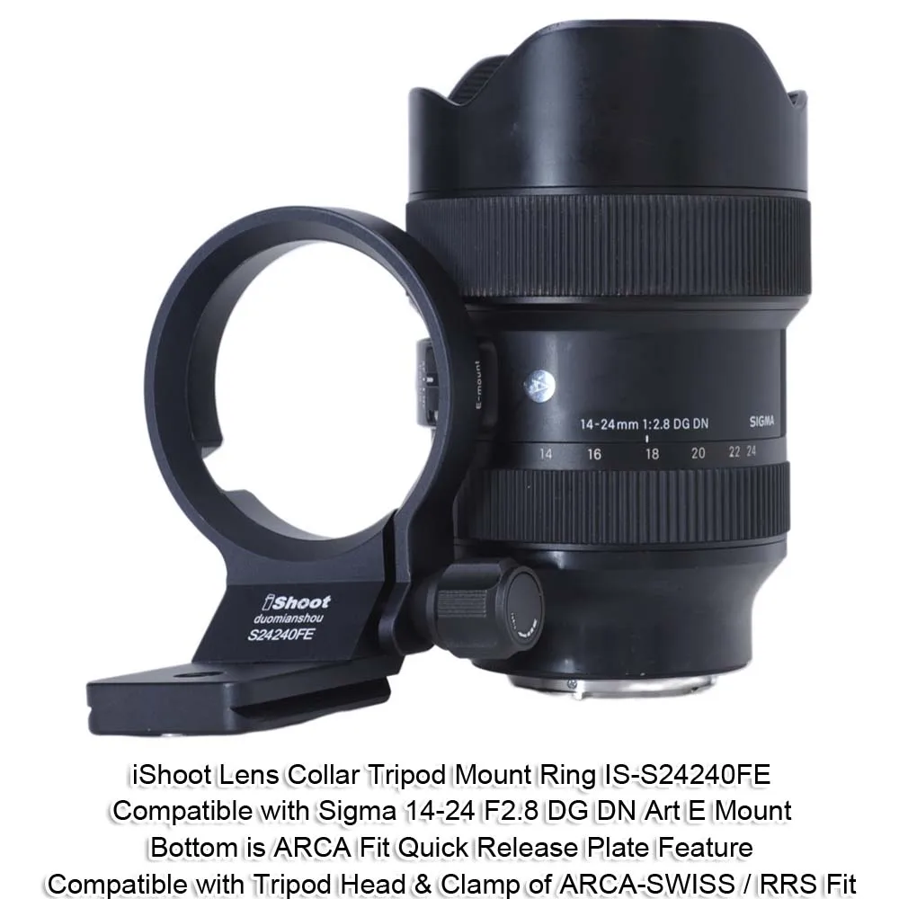 Supporto Per Anello Di Montaggio Per Treppiede Con Collare Per Obiettivo Ishoot Per Sigma 28-70Mm F2.8 Dg Dn |
