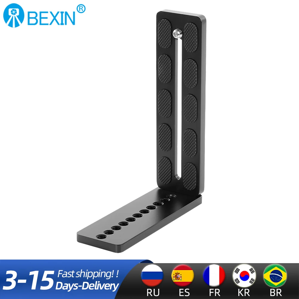 Vertical Shot L Plate Dslr Camera Quick Release L Plate Mount Staffa Per Canon Nikon Sony Camera Arca Swiss Treppiede Testa A Sfera