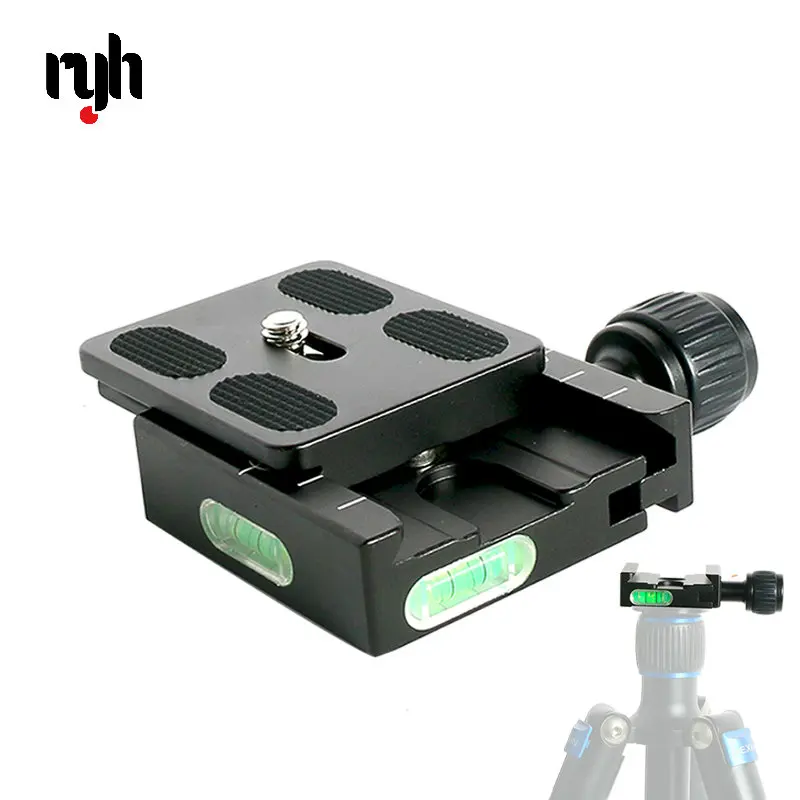Adattatore Per Montaggio Su Testa A Sfera Per Treppiede Pu50 Rrs Morsetto A Piastra A Sgancio Rapido A Scatto Rapido Per Arca Swiss Dslr Camera Ballhe