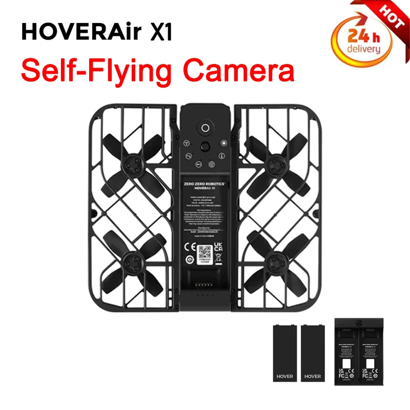 Hover Air X1 Flying Drone Pocket-Size Self-Flying Camera Live Invention Selfie Anti-Shake Hd Drone Per Viaggi In Campeggio All'Aperto