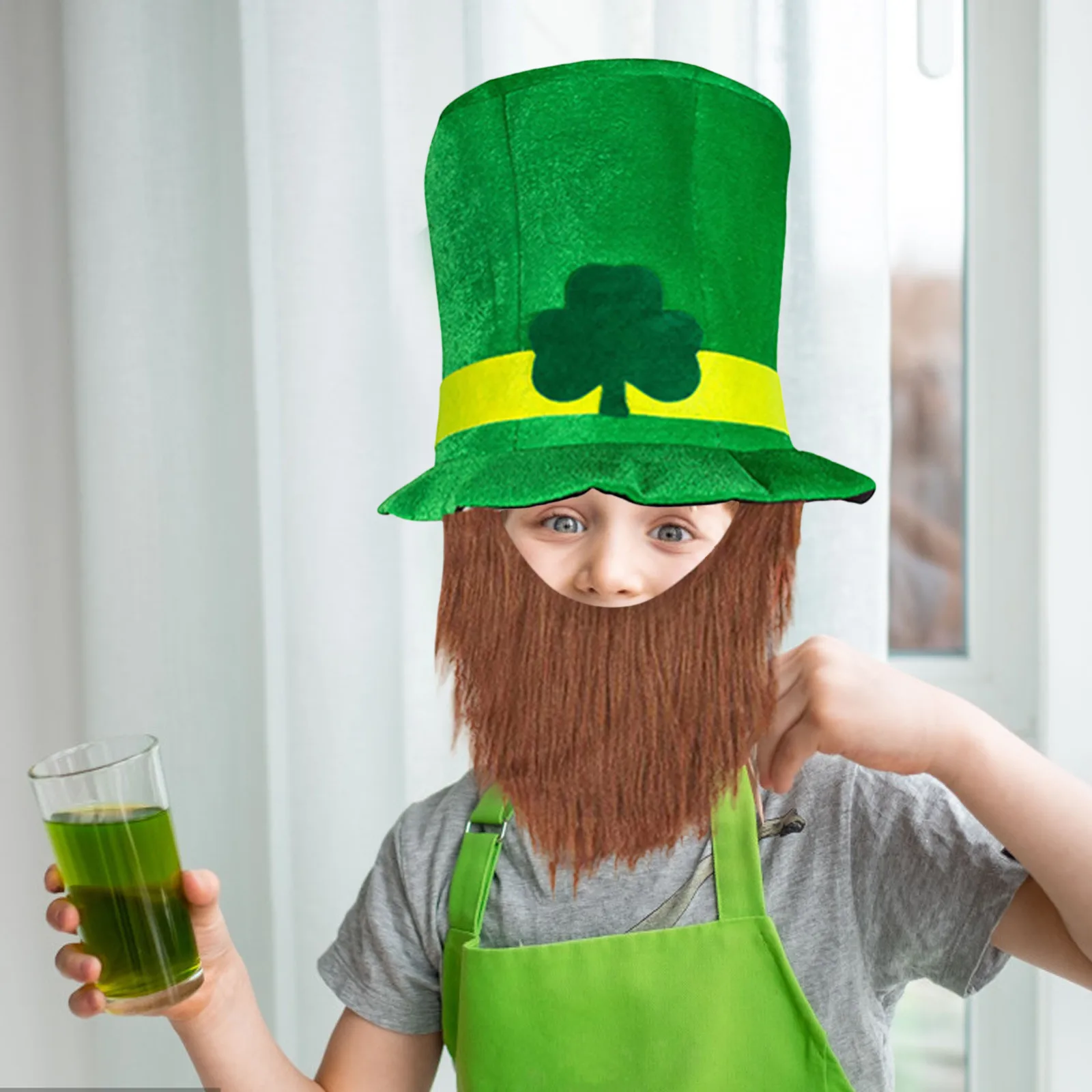 St Patrick'S Day Tatuaggi Temporanei Clover Rainbow Coins Leprechaun'S Hats Shamrock Irish Tattoo St Patricks Day Party Decorazioni Fai Da Te