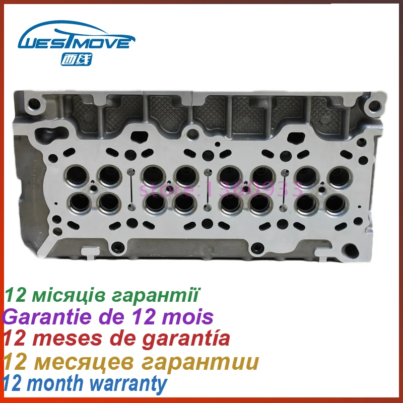 Testa Del Cilindro Per Fiat Ducato Iveco Daily 2286Cc 2.3 Jtd 16 V 2002-Motore: F1Ae F1Ae0481D 71752505 504049268 908 545 908545
