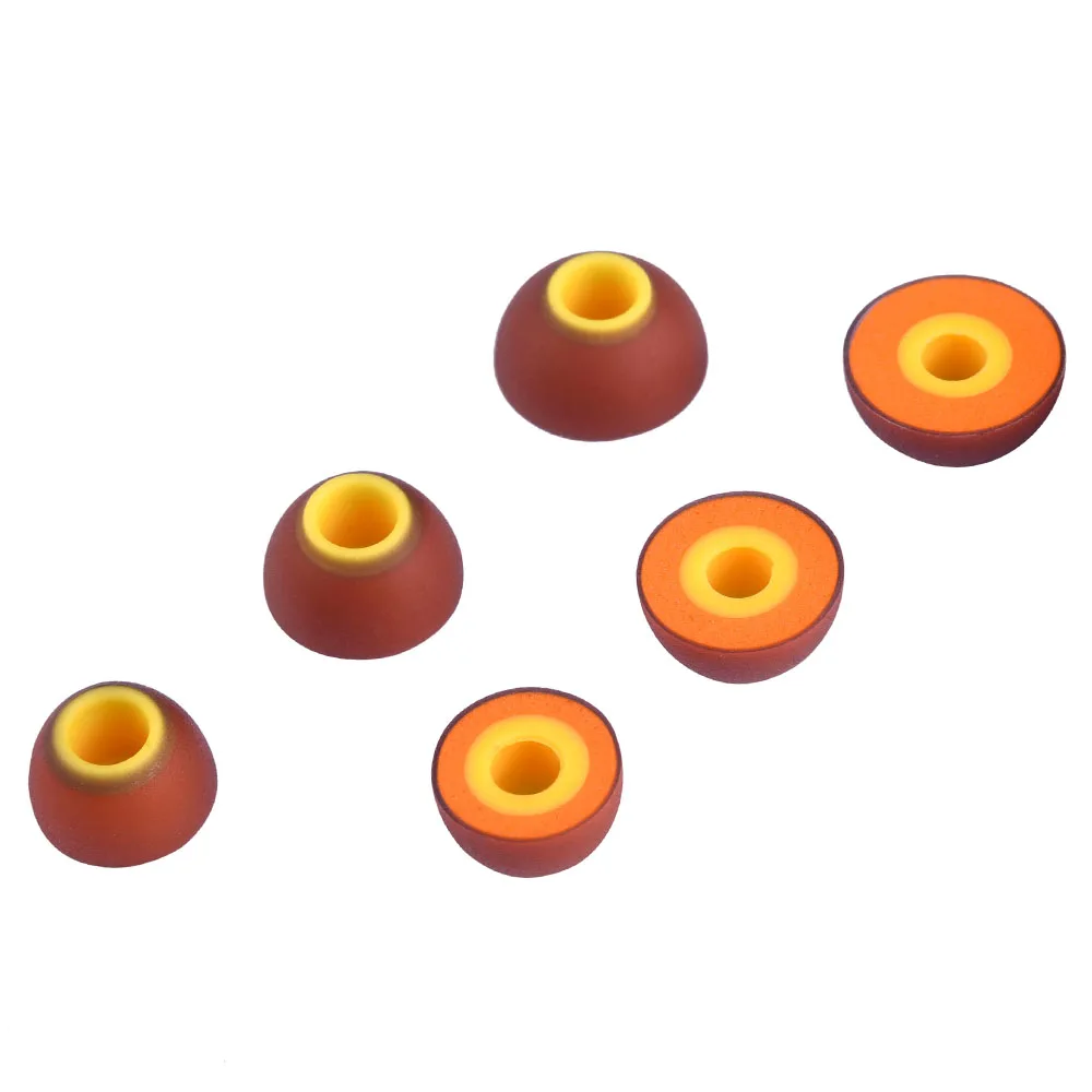 6 Pz Per Xiaomi Air 2 Pro Memory Foam Ear Tips Tws Auricolari Per Huawei Freebuds/B & O H3 E4 E8/Sennheiser Ie80 Auricolari Suggerimenti