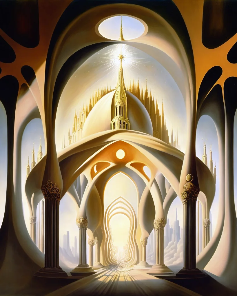 Salvador Dali Sky Rations Painting Art Picture Print Silk Poster Home Wall Decor