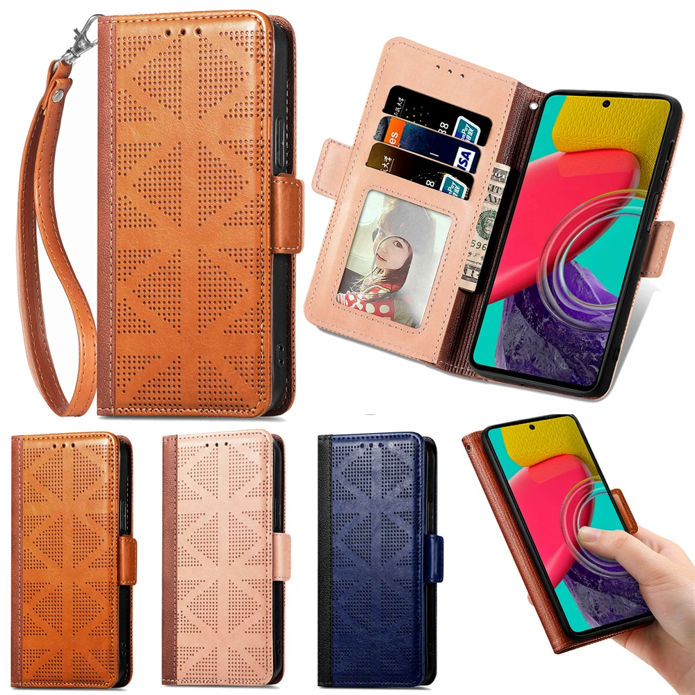 For Asus Rog Phone 5 Zs673Ks Zenfone 8 Zs590Ks 8 Flip Zs672Ks Phone Case Embroidery Letter Leather Wallet Cases Flip Cover