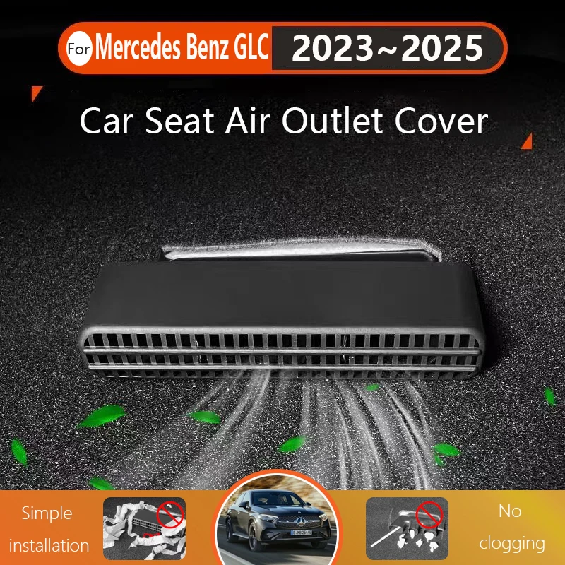 Coperture Di Uscita Dell'Aria Per Auto Per Mercedes Benz Glc X254 C254 2023 2024 2025 Protezioni Di Sfiato Del Condizionatore Anti-Intasamento Accesso