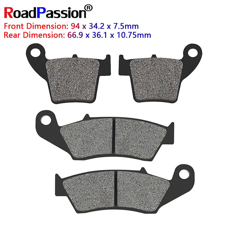 Pastiglie Freno Anteriori Posteriori Moto Per Honda Cr 250 R Crf 250 Rx Crf 250 X Crf 450 Rx Crf 450 X Crf 450 Rl Crf 450 R-S Crf 450 Rwe