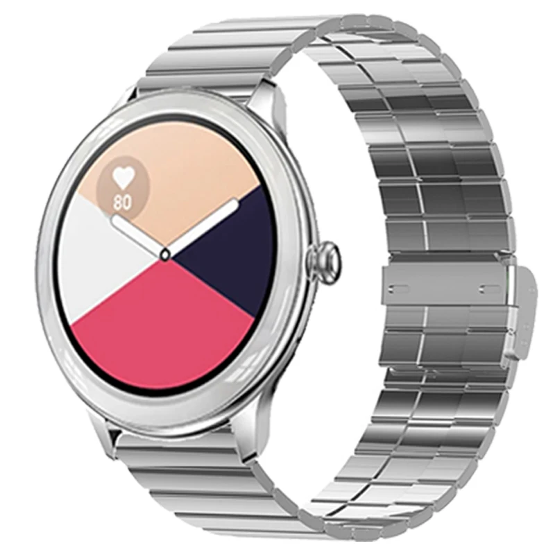 Cinturino In Acciaio Inossidabile Da 18Mm Per Cinturino Colmi V33 Smartband Per Bracciale Colmi L10 Per Colmi L10 V33 Cinturini Per Orologi Intelligen