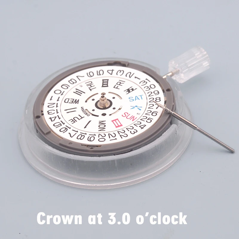 Seiko Nh36 Nh36A Japan Movement Crown At 3.0 Oclock Skx007 Watch Machinery Automatic New Balance Man Watch Repair Movement