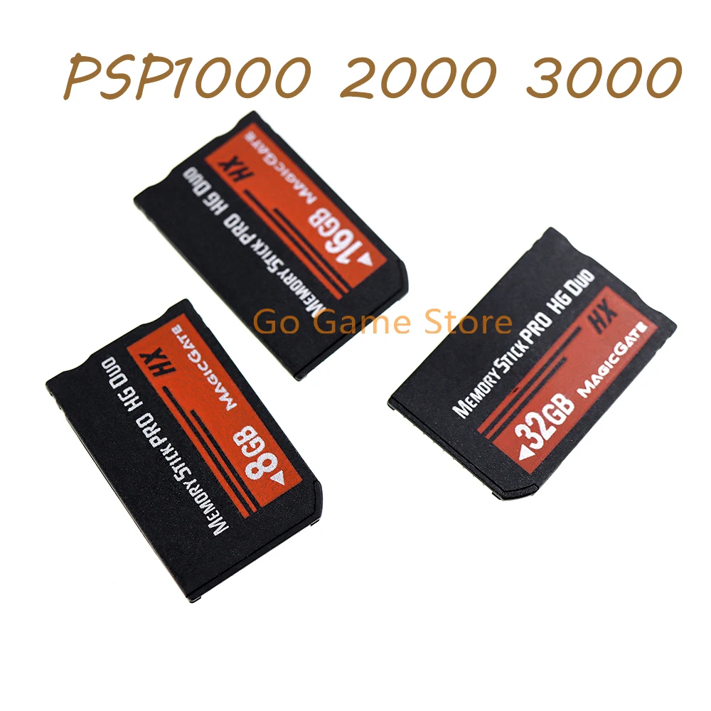 10Pcs Memory Stick Hx Ms Pro Duo Memory Card Per Sony Psp1000 2000 3000 8Gb 16Gb 32Gb Scheda Di Gioco