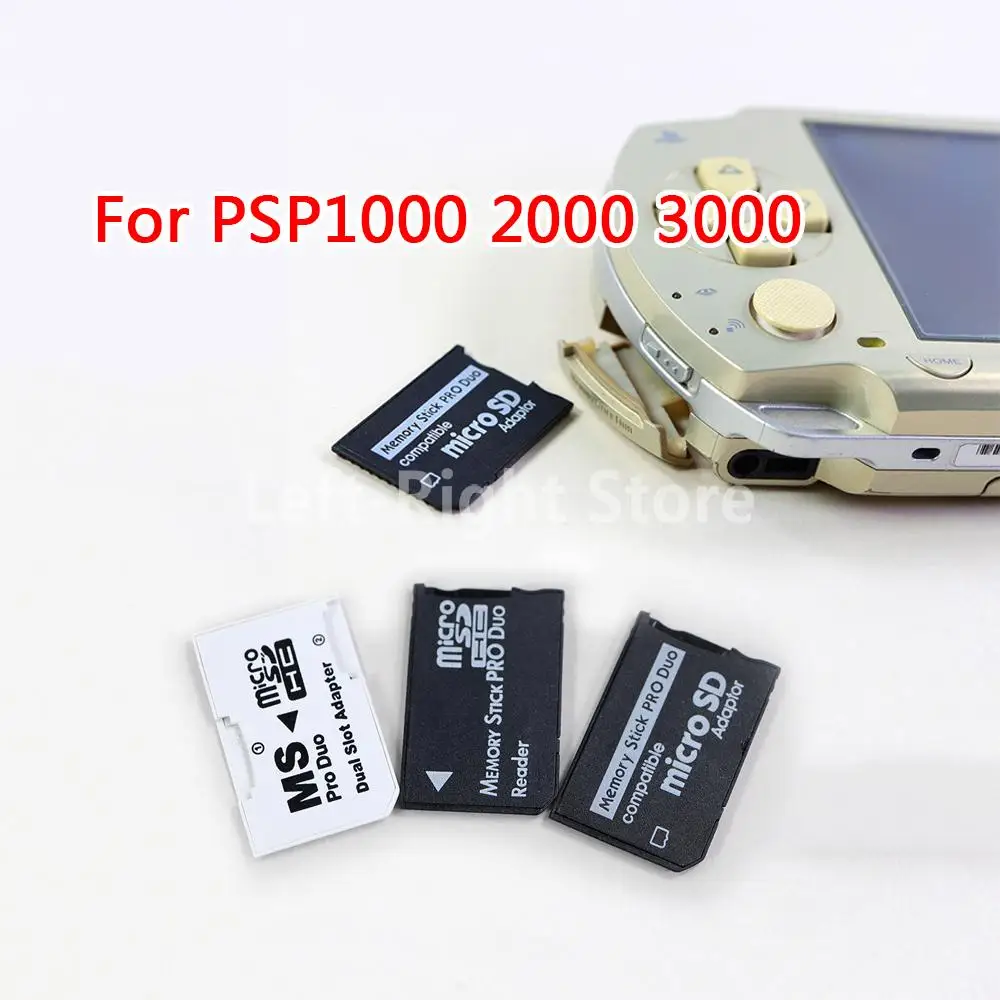 2 Pezzi Di Supporto Adattatore Per Scheda Di Memoria Adattatore Da Micro Sd A Memory Stick Per Psp Micro Sd Memory Stick Pro Duo