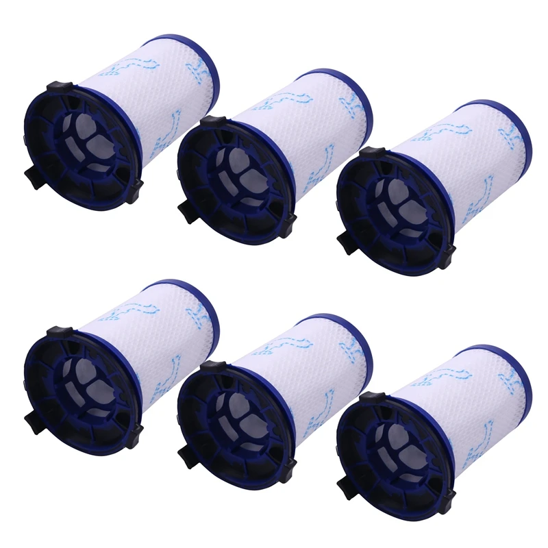 Filtro Accessori Aspirapolvere 6 Pezzi Per Zr009001 Sostituzione Parti Rowenta Air Force 360 Rh9015Wo