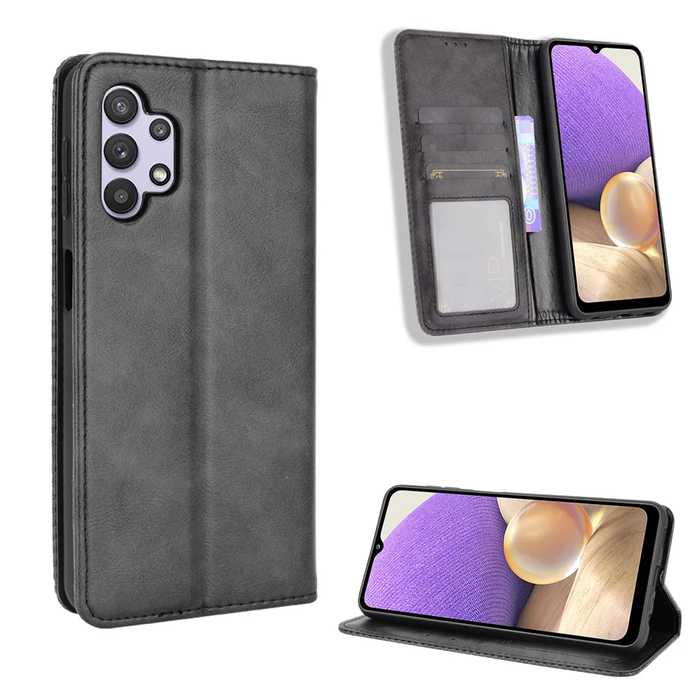Per Samsung Galaxy A32 5G Custodia Portafoglio In Pelle Premium Custodia Flip In Pelle Per Samsung A32 A 32 5G Custodia Galaxy A32 5G 6.5 Pollici