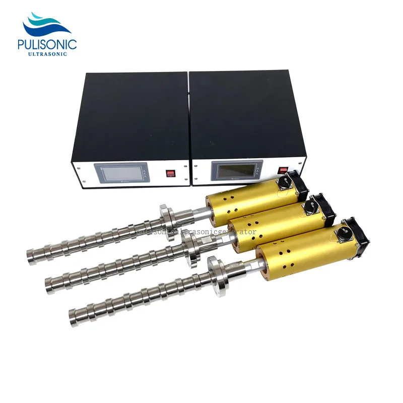 Sonda Sonicatore Trasduttore Impermeabile Con Generatore Digitale Per Reattore Ad Ultrasuoni Produzione Biodiesel Industriale 2000W