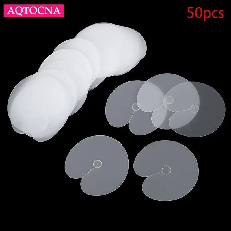 Nuovo 50Pcs Hair Extension Heat Fusion Protector Shield Template Disk Protezione Del Cuoio Capelluto Fashion