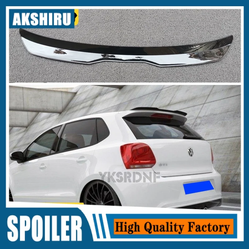 Spoiler Sul Tetto Posteriore Per Vw Polo Mk5 Gti / R-Line Spoiler Ala Labbro Per Polo Mk5 6R 6C Spoiler Lunotto Posteriore In Plastica Abs