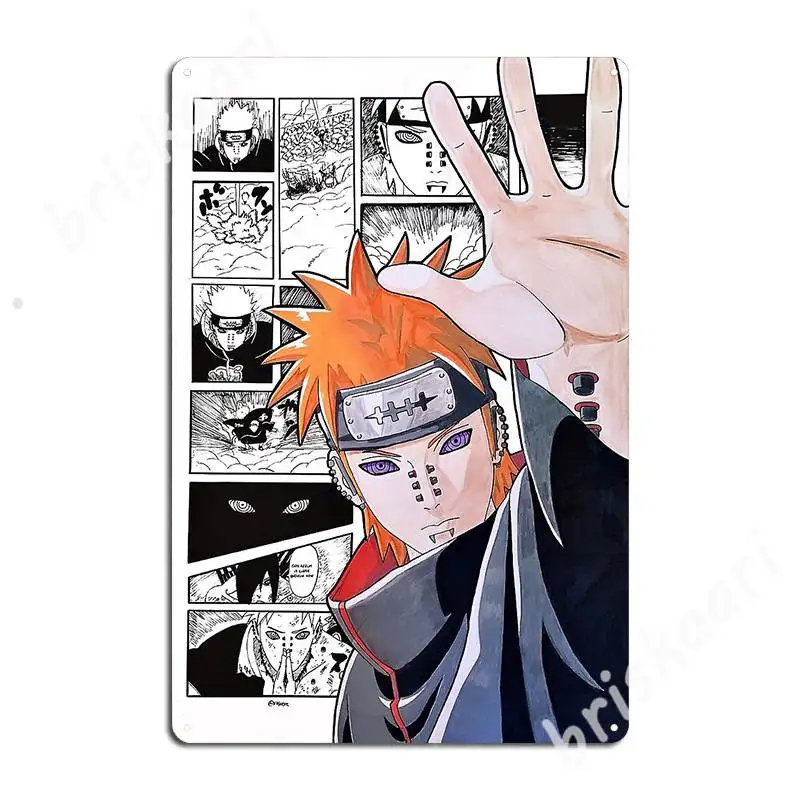 Manga Disegno 3 Segni In Metallo Decorazione Della Parete Cinema Garage Home Design Tin Sign Poster