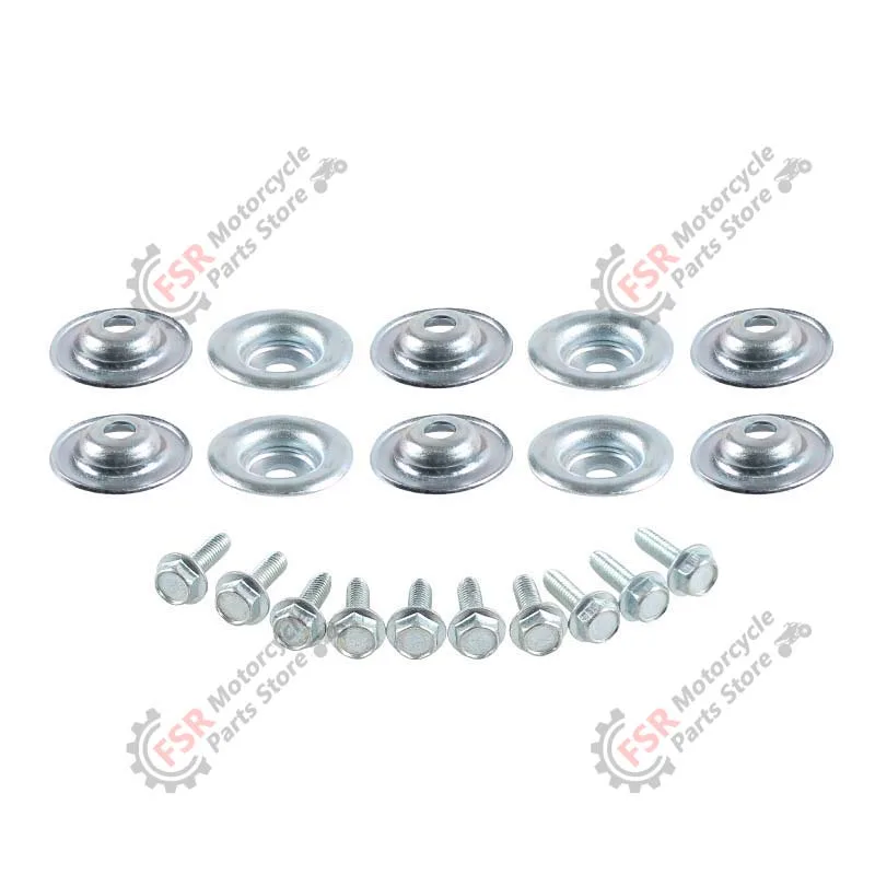 Utv Skid Plate Rondella Bolt Kit Per Polaris Skid Washer General Ranger Rs1 Rzr 500 570 700 800 900 1000 Turbo 7556065