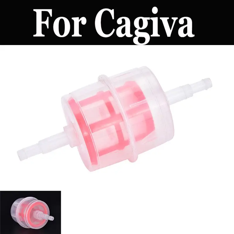 6 Filtro Carburante In Linea Pulibile Da 8Mm Per Installazione Universale Per Cagiva Elefant 125 900 900C 900Ie Gt E900C E750 Alazzurra 350G
