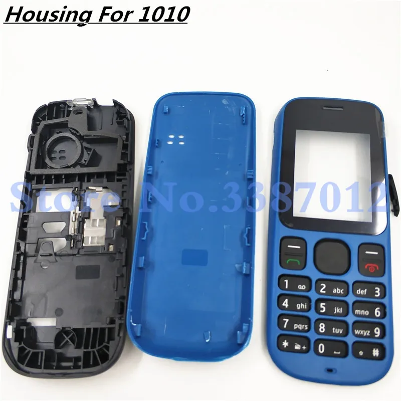Originale Alloggiamento Pieno Della Copertura Di Caso Per Nokia 101 1000 101 1010 Telaio Anteriore + Copertura Del Portello Della Batteria + Medio + I